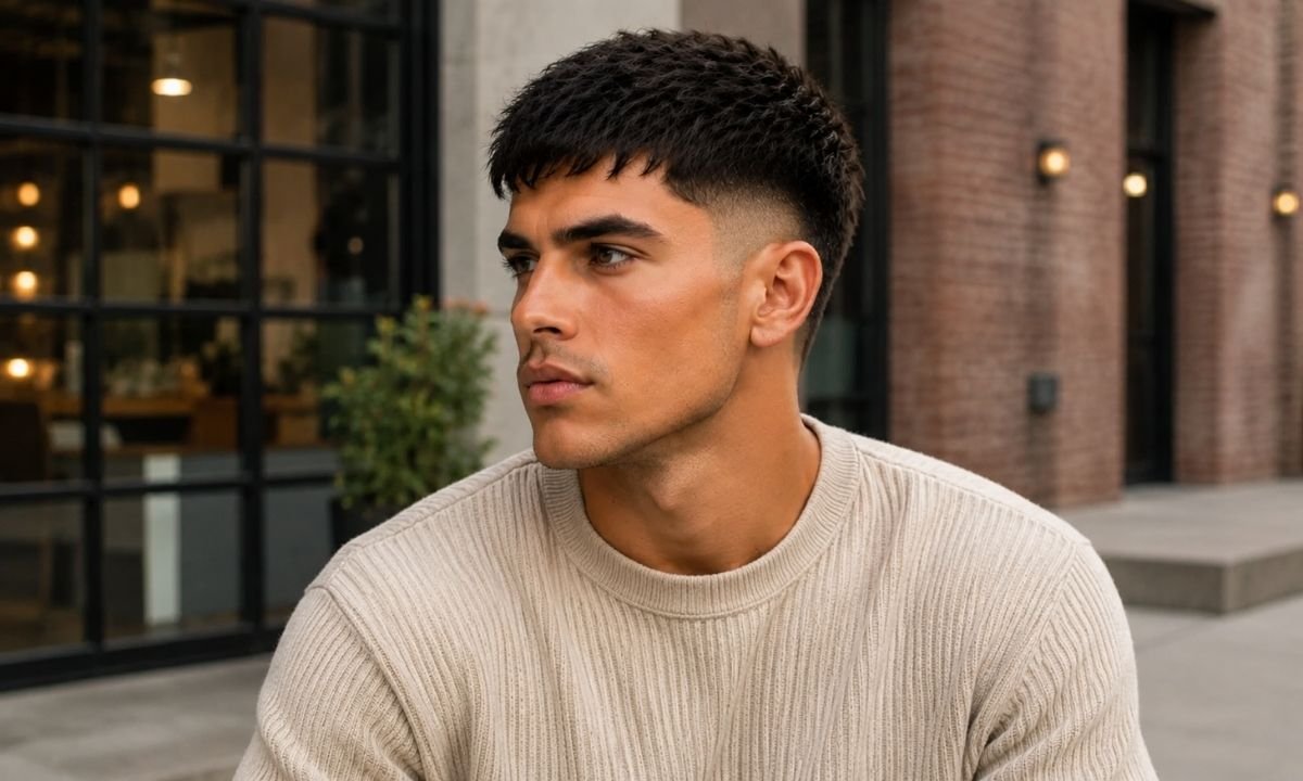 Low-Maintenance Burst Fade Textured Crop