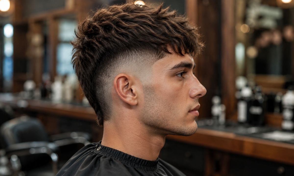 What Is a textured burst fade Haircut