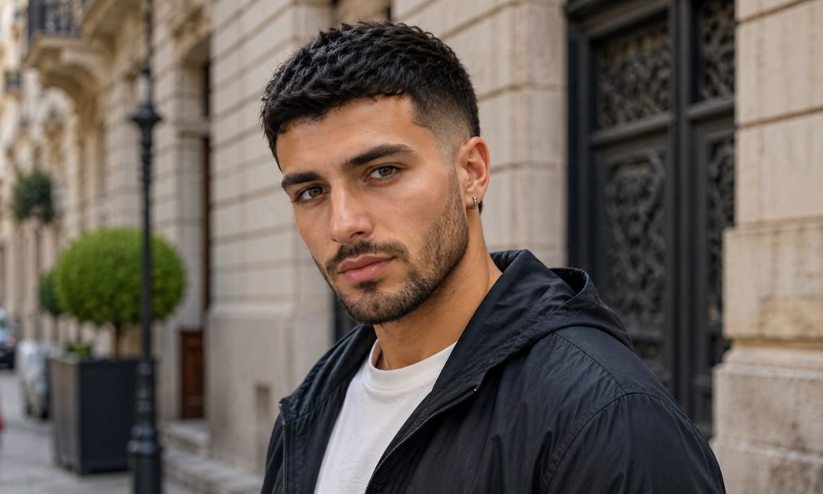 Low Burst Fade Crew Cut