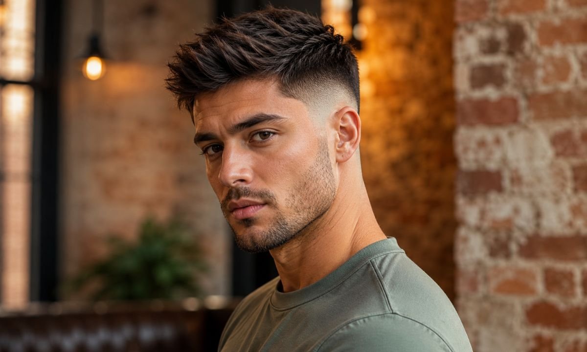 Professional Burst Fade Crew Cut