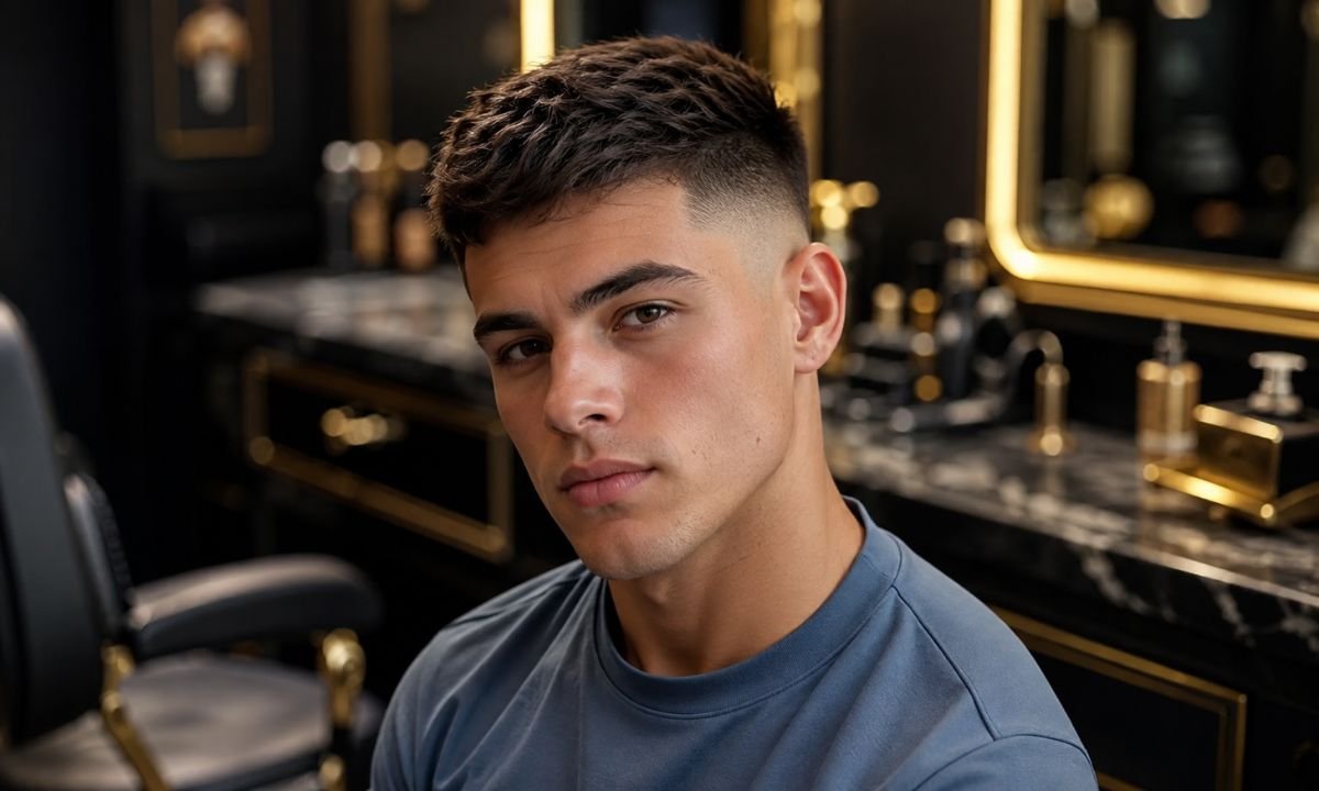 Summer Burst Fade Crew Cut