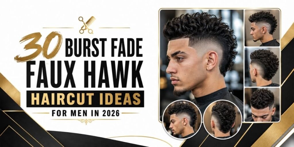 Burst Fade Faux Hawk