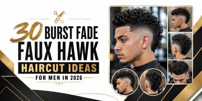 Burst Fade Faux Hawk