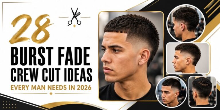 Burst Fade Crew Cut